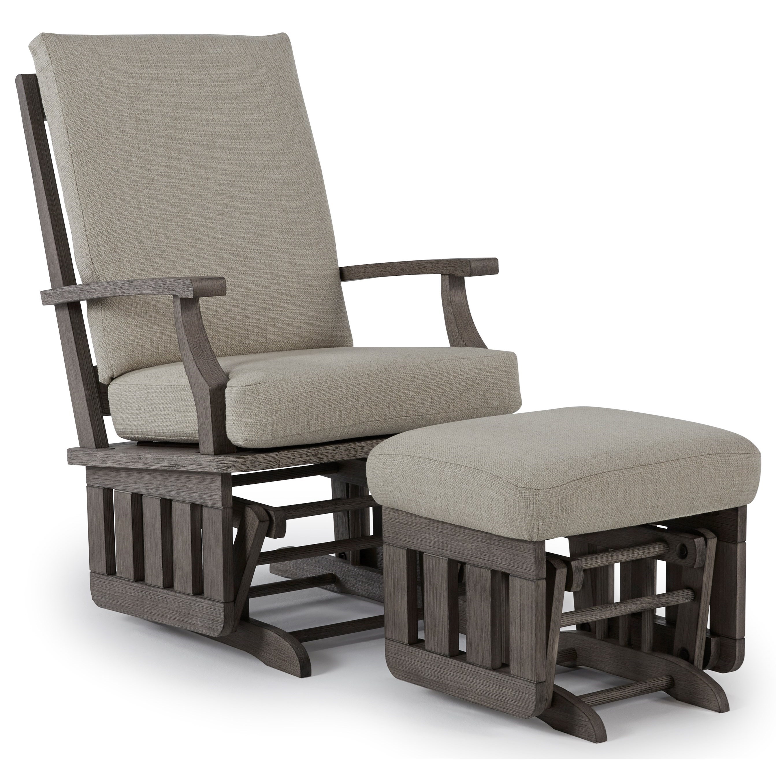 best home furnishings glider rockers c1307 casual glide design rockers